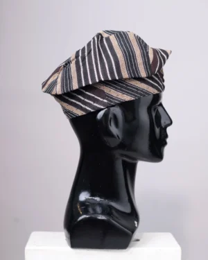 Multi colour yoruba cap